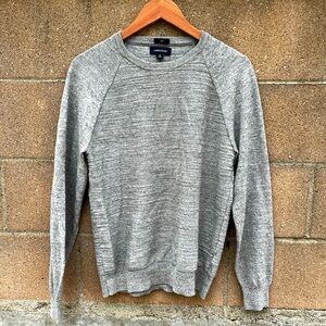 J. Crew Heather Gray Sweater, slim fit